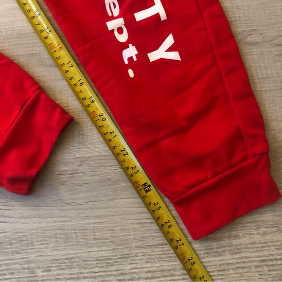 Sunsations red Sweatpants. Large - Picture 8 of 8